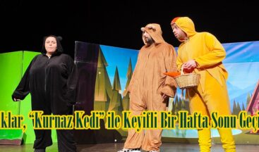 Çocuklar, “Kurnaz Kedi” ile Keyifli Bir Hafta Sonu Geçirdi.