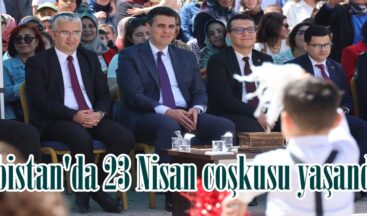Elbistan’da 23 Nisan coşkusu yaşandı.