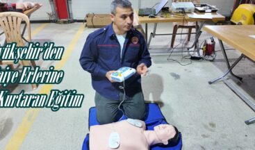 Büyükşehir’den İtfaiye Erlerine Hayat Kurtaran Eğitim.