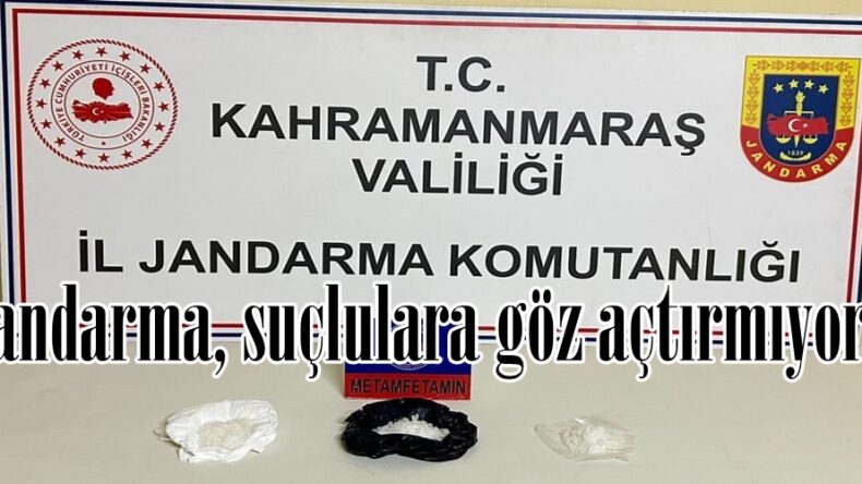 Jandarma, suçlulara göz açtırmıyor.