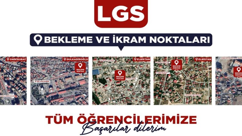 Büyükşehir’den LGS Günü Öğrenci ve Velilere Destek Noktaları.