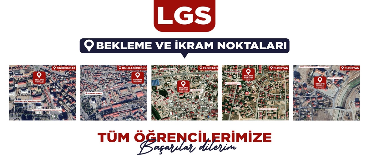 Büyükşehir’den LGS Günü Öğrenci ve Velilere Destek Noktaları.