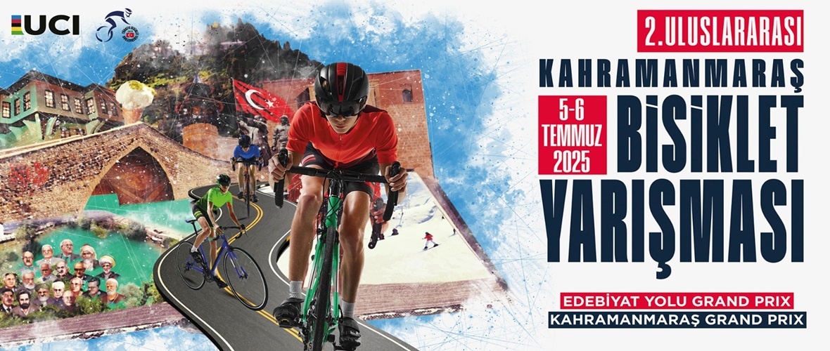 8 Ülkeden 150’nin Üzerinde Bisikletçi Kahramanmaraş’ta Pedal Çevirecek!