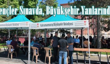 Gençler Sınavda, Büyükşehir Yanlarında.