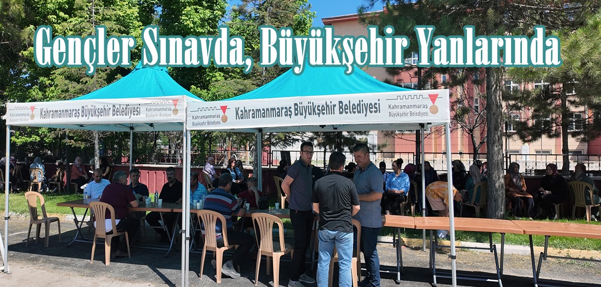Gençler Sınavda, Büyükşehir Yanlarında.