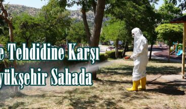 Kene Tehdidine Karşı Büyükşehir Sahada.