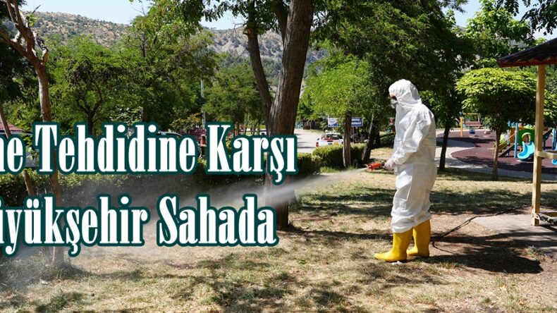 Kene Tehdidine Karşı Büyükşehir Sahada.