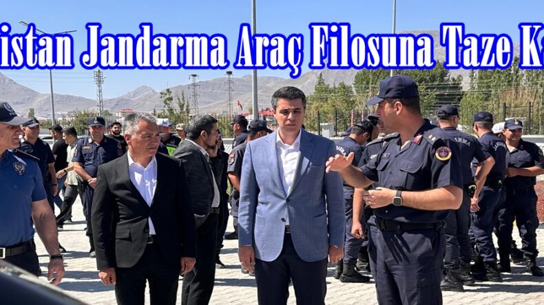 Elbistan Jandarma Araç Filosuna Taze Kan!