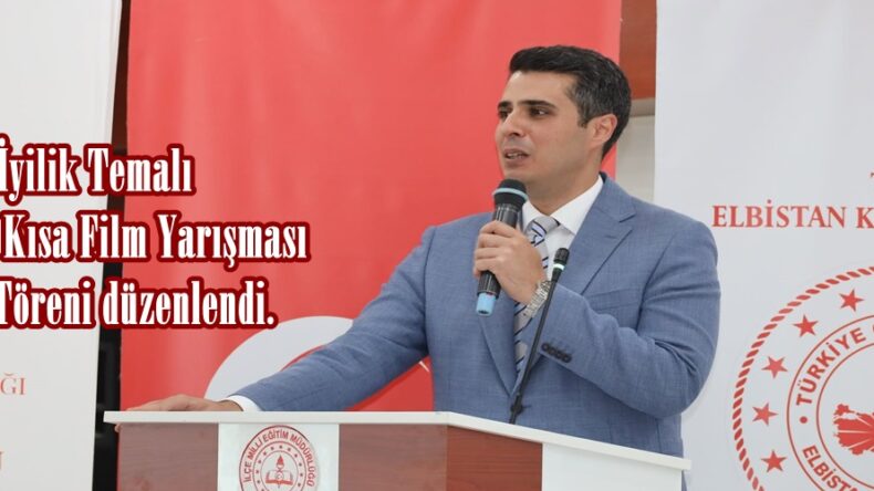 İyilik Temalı Amatör Kısa Film Yarışması Ödül Töreni düzenlendi.