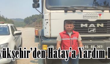 Büyükşehir’den Hatay’a Yardım Eli!