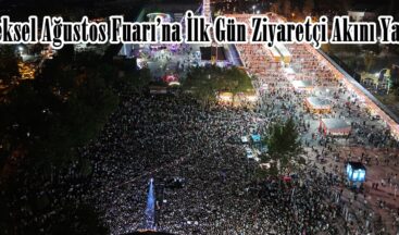 Geleneksel Ağustos Fuarı’na İlk Gün Ziyaretçi Akını Yaşandı.