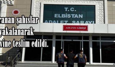 Aranan şahıslar yakalanarak cezaevine teslim edildi.