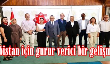 Elbistan için gurur verici bir gelişme!