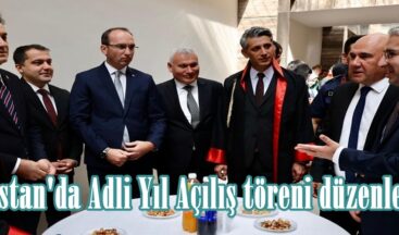 Elbistan’da Adli Yıl Açılış töreni düzenlendi.