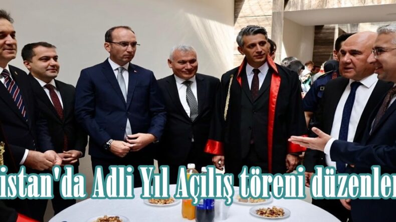 Elbistan’da Adli Yıl Açılış töreni düzenlendi.