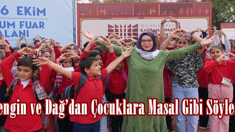 Zengin ve Dağ’dan Çocuklara Masal Gibi Söyleşi.