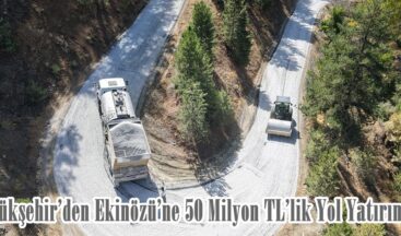 Büyükşehir’den Ekinözü’ne 50 Milyon TL’lik Yol Yatırımı.