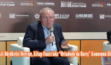 Emekli Büyükelçi Mercan, Kitap Fuarı’nda “Ortadoğu’da Barış” Konusunu Ele Aldı.