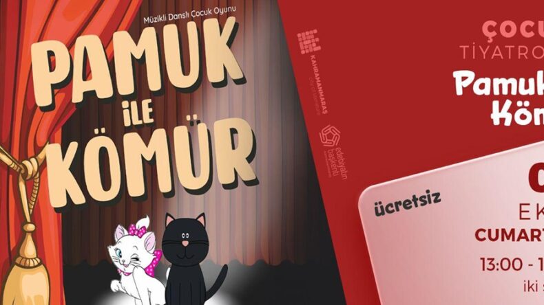 “Pamuk ile Kömür” 4 Ekim’de Minikleri Eğlendirmeye Geliyor.