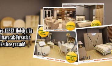 Küçükler AHSEN Mobilya’da kaçırılmayacak Fırsatlar etiketlere yansıdı!