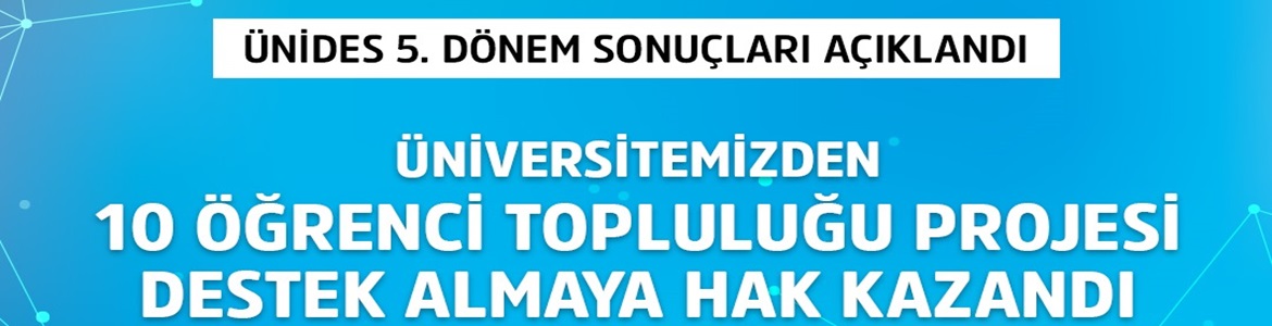 KSÜ’den 10 Öğrenci Topluluğu Projesi ÜNİDES’ten Destek Almaya Hak Kazandı.