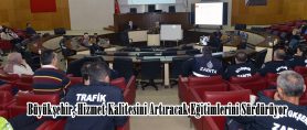 Büyükşehir, Hizmet Kalitesini Artıracak Eğitimlerini Sürdürüyor.