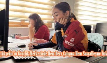 Büyükşehir’in Gençlik Merkezinde Hem Ders Çalışma Hem Sosyalleşme İmkânı.