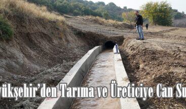 Büyükşehir’den Tarıma ve Üreticiye Can Suyu.