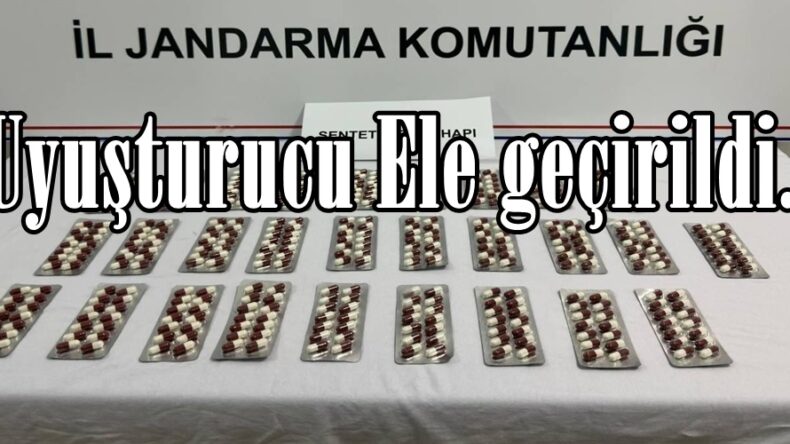 Uyuşturucu Ele geçirildi.