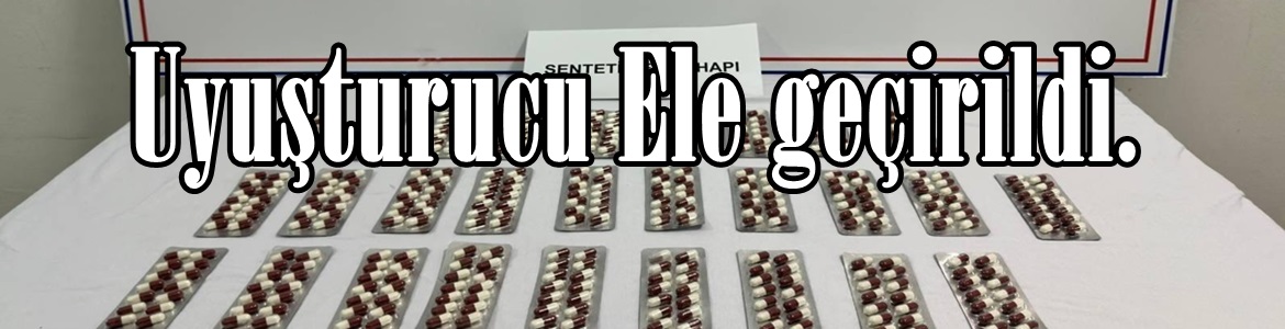 Uyuşturucu Ele geçirildi.