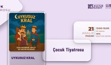 Büyükşehir’den Miniklere Tiyatro Şöleni: “Uykusuz Kral” Sahneye Çıkıyor.