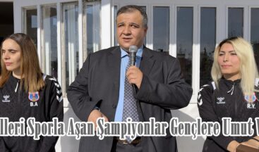 Engelleri Sporla Aşan Şampiyonlar Gençlere Umut Verdi.