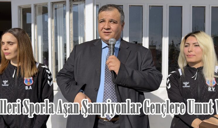 Engelleri Sporla Aşan Şampiyonlar Gençlere Umut Verdi.