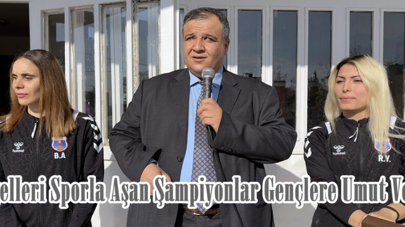 Engelleri Sporla Aşan Şampiyonlar Gençlere Umut Verdi.