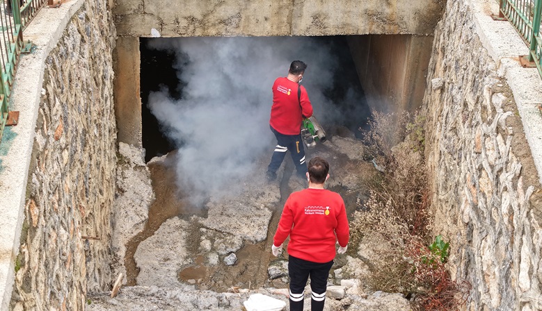 Büyükşehir, Vektör Zararlılara Karşı Kışlak İlaçlamanın Startını Verdi.