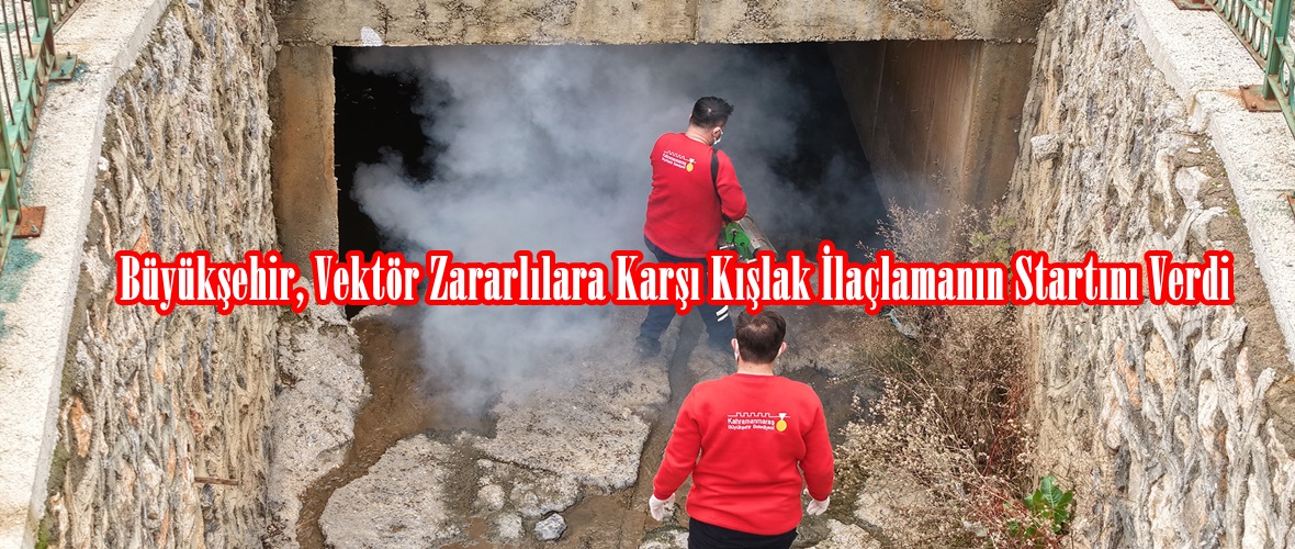 Büyükşehir, Vektör Zararlılara Karşı Kışlak İlaçlamanın Startını Verdi.