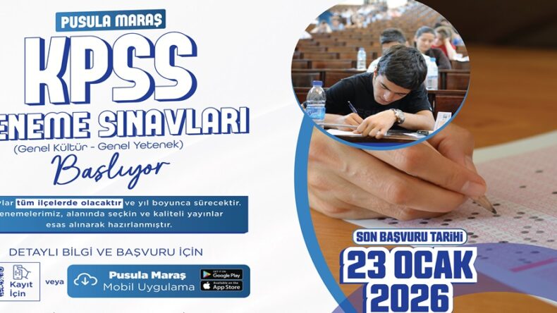 Büyükşehir’den Gençlere Bir Destek Daha; KPSS Deneme Sınavlarına Başvurular Başladı.