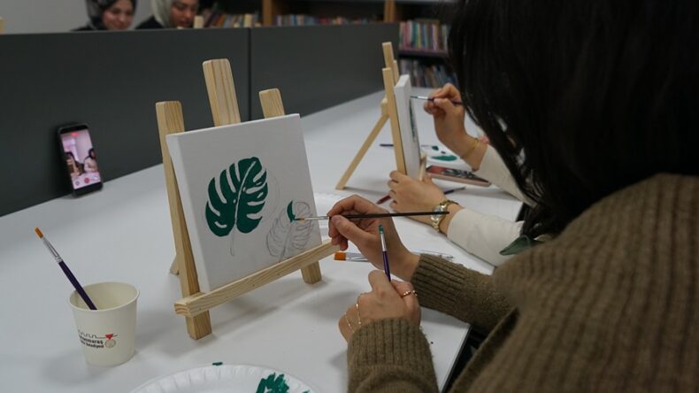 Pusula Maraş’tan Gençlere Sanat Dolu Atölye.