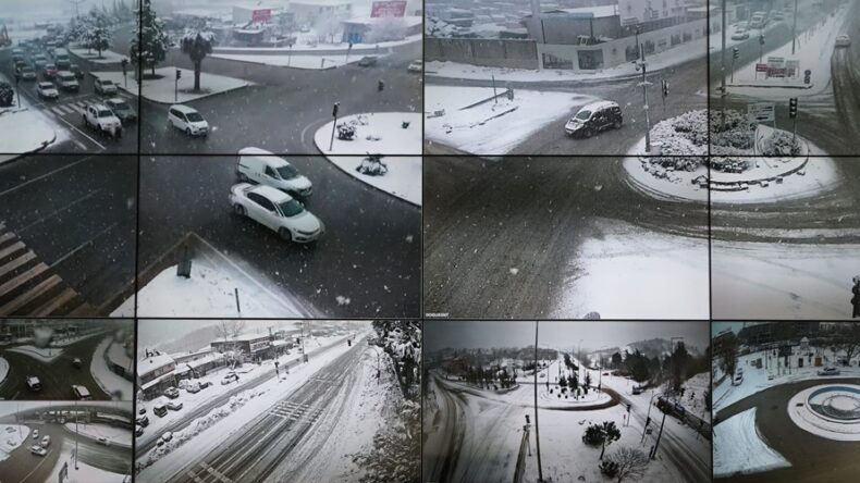 “Şehrin Gözleri” Yağışlarda İş Başında.