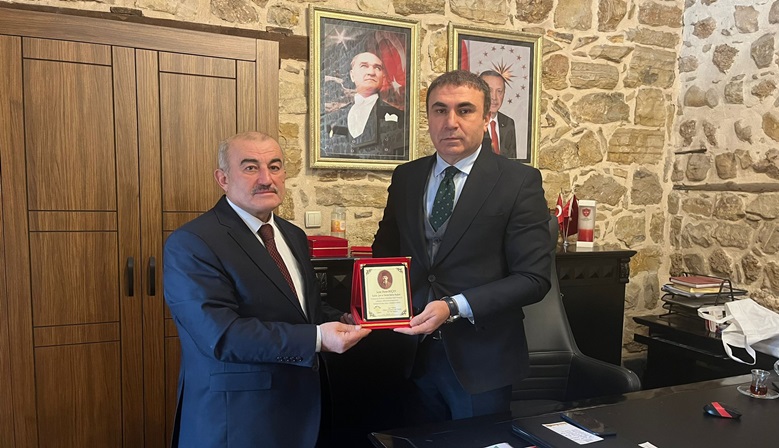 ELMÜHAY Vakfından Kültür Daire Başkanlığına Teşekkür ziyareti.