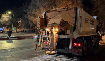 Büyükşehir’den Kuzey İlçelerde Kar Nöbeti.