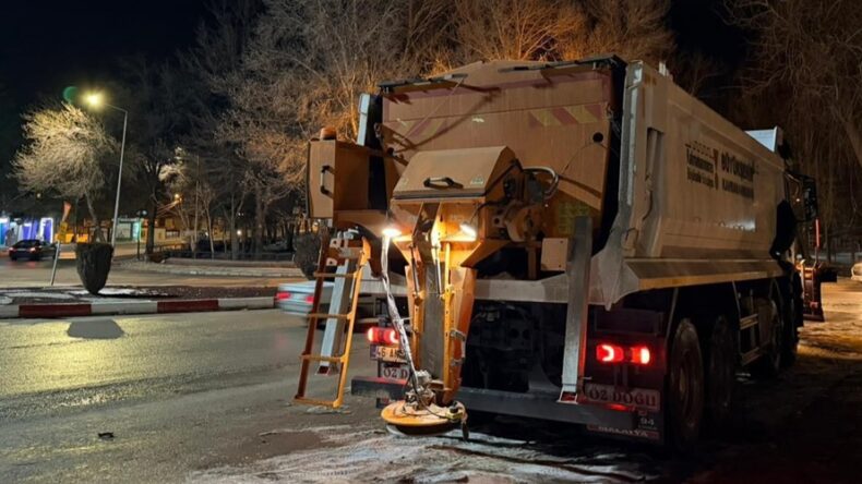 Büyükşehir’den Kuzey İlçelerde Kar Nöbeti.