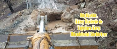 Büyükşehir, Kuzey İlçelerde de Yağışlara Karşı Mücadelesini Sürdürüyor.