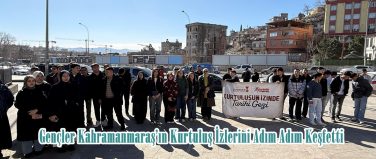 Gençler Kahramanmaraş’ın Kurtuluş İzlerini Adım Adım Keşfetti.