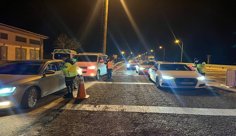 30.497 araç ve sürücü kontrol edildi.