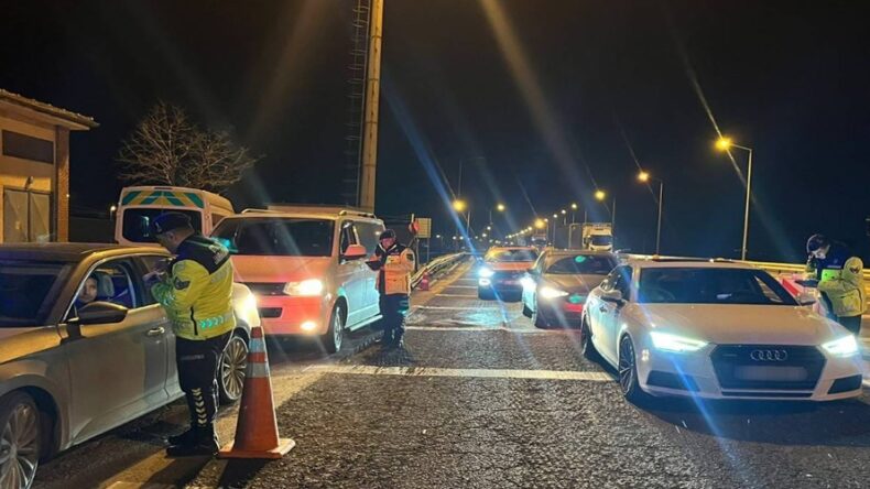 30.497 araç ve sürücü kontrol edildi.