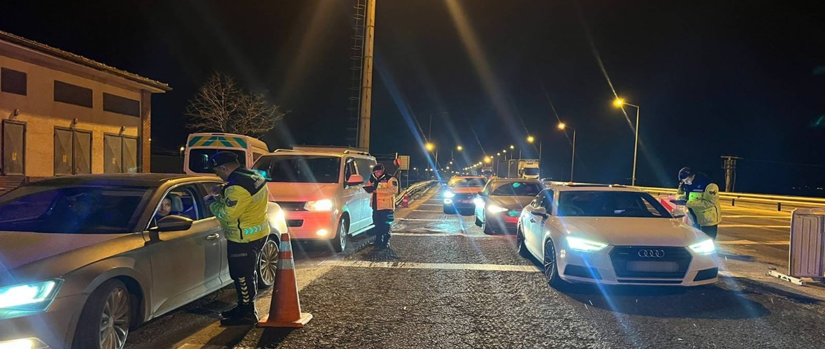 30.497 araç ve sürücü kontrol edildi.