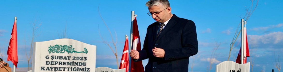 Başkan Erkan Gürbüz’den 6 Şubat mesajı.