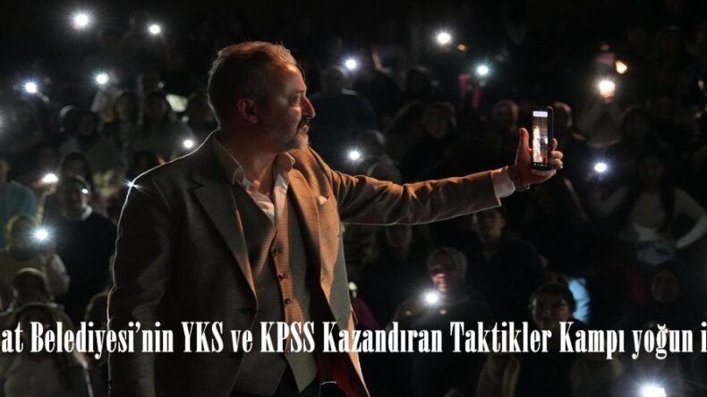 Onikişubat Belediyesi’nin YKS ve KPSS Kazandıran Taktikler Kampı yoğun ilgi gördü.