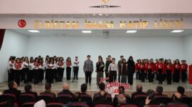 Elbistan’da İstiklal Marşının Kabulü ve Mehmet Akif’i Anma programı düzenlendi.